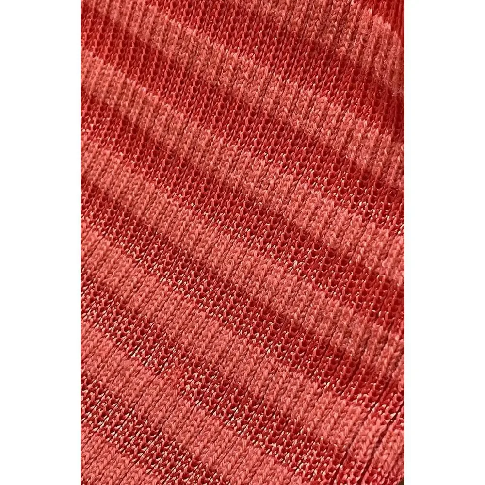 Red Sleeveless Ribbed Top - Picture 7 of 11
